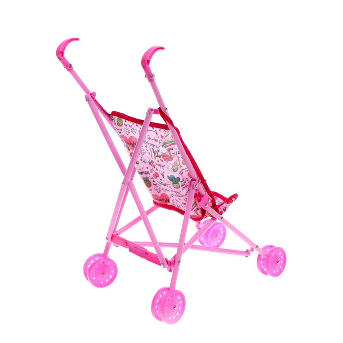 Коляска-трость для кукол, пластиковый каркас Коляска-трость для кукол, пластиковый каркас