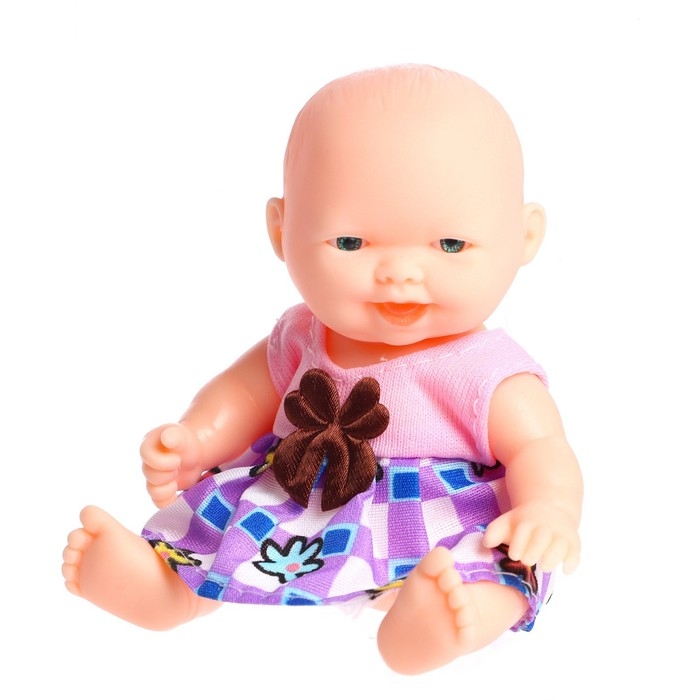 Пупс «Кариночка» в платье, цвета МИКС Пупс «Кариночка» в платье, цвета МИКС