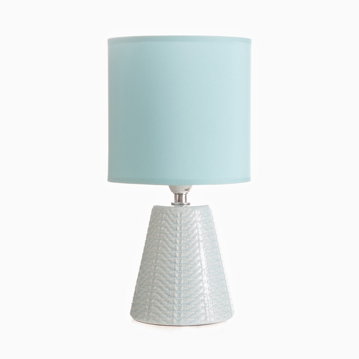 Лампа настольная Лампа настольная "Бланка" 1х40Вт Е14 зеленый 14х14х29см