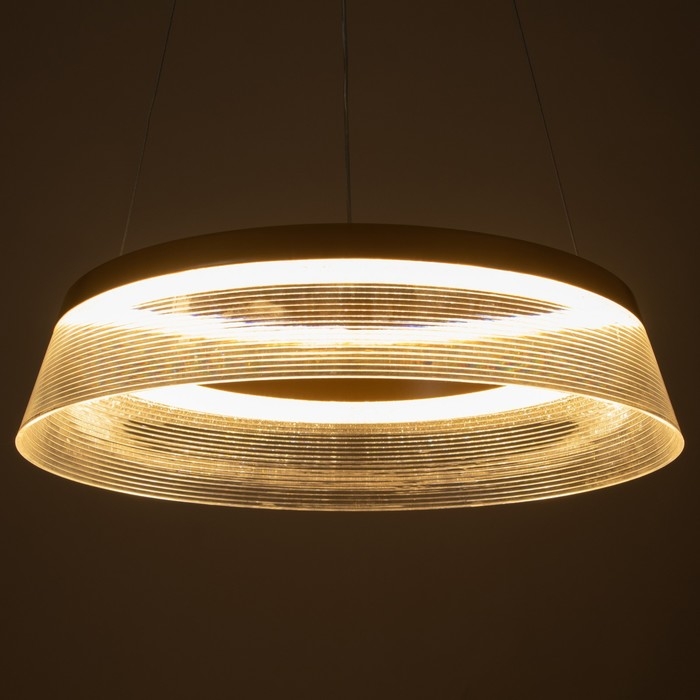 Светильник Светильник "Альхена" LED 80Вт 3000-6000К золото 45х45х10,5-110 см BayerLux