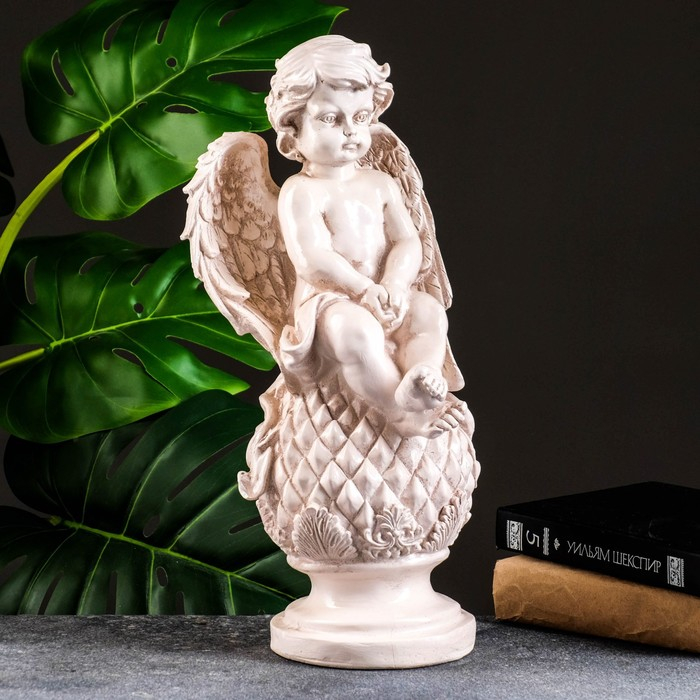 Копилка Копилка "Ангел сидя на ананасе" состаренная 18х38см