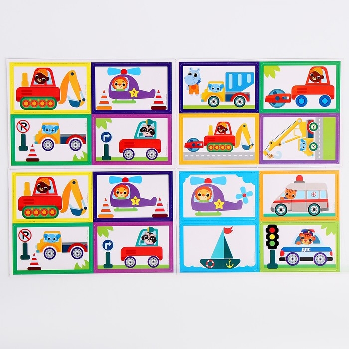 Магнитный конструктор «Транспорт» Магнитный конструктор «Транспорт»