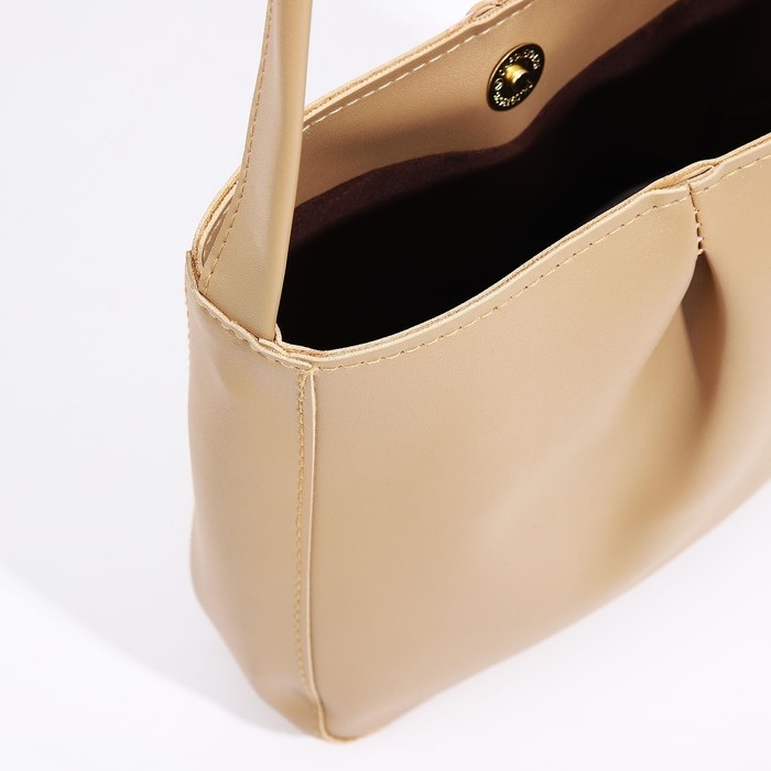 Сумка кросс-боди на молнии, цвет бежевый Сумка кросс-боди на молнии, цвет бежевый