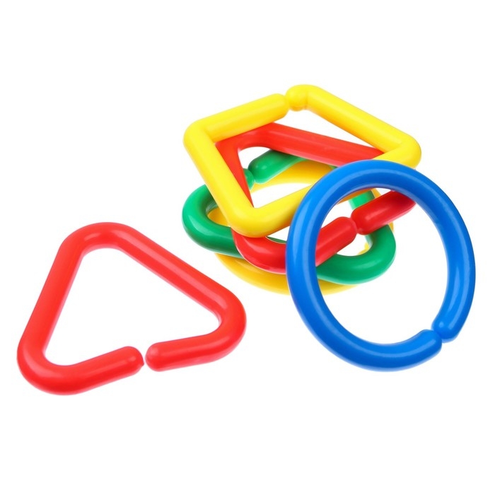 Развивающая игрушка «Цепочка», 6 элементов, Крошка Я Развивающая игрушка «Цепочка», 6 элементов, Крошка Я