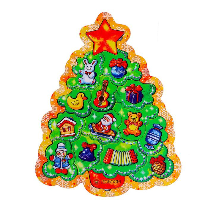 Пазл «Новогодня ёлочка» Пазл «Новогодня ёлочка»