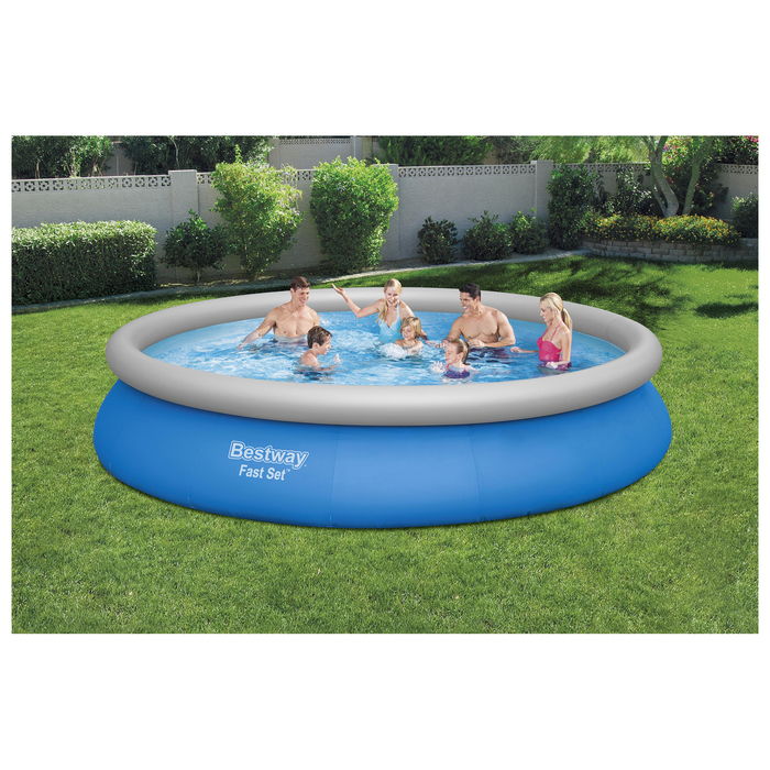 Бассейн Fast Set, 457 х 84 см, фильтр-насос, 57313 Bestway Бассейн Fast Set, 457 х 84 см, фильтр-насос, 57313 Bestway