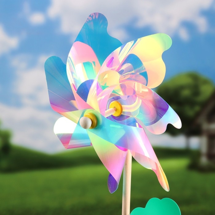 Штекер Штекер "Ветерок космическая ромашка" 10х20см, длина 55см