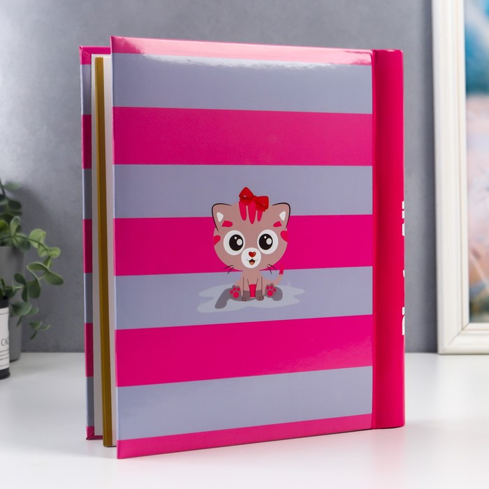 Фотоальбом 20 магнитных листов (40стр) Фотоальбом 20 магнитных листов (40стр) "Пончики" 23х28 см