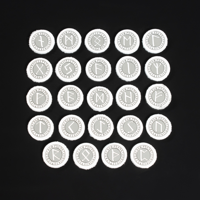 Руны для гадания Руны для гадания "Скандинавские", 25шт, светлая кожа