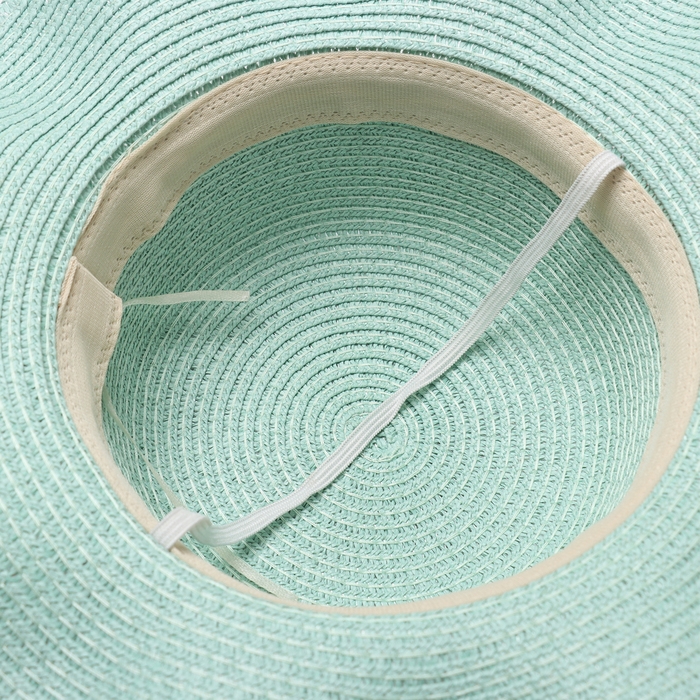 Шляпа для девочки Шляпа для девочки "Милашка" MINAKU, р-р 54, цв.голубой