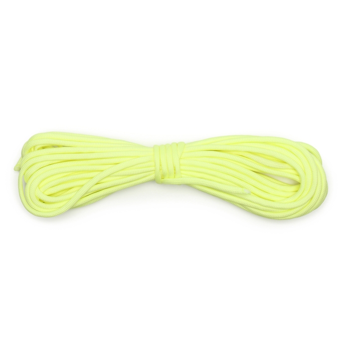 Паракорд 550 светящийся в темноте Паракорд 550 светящийся в темноте "Мастер К." 4 мм, 10 м, желтый