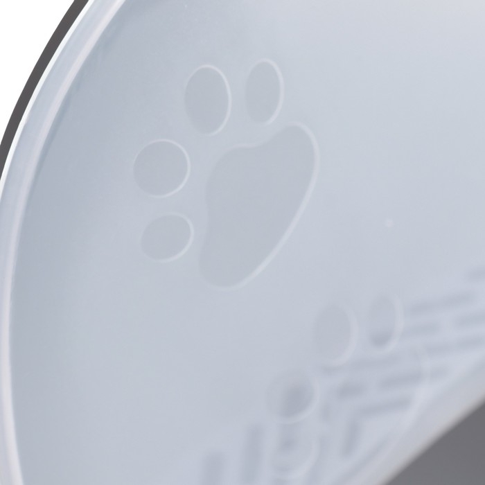 Туалет-домик 35 х 50 х 35 см, бело-серый Туалет-домик 35 х 50 х 35 см, бело-серый