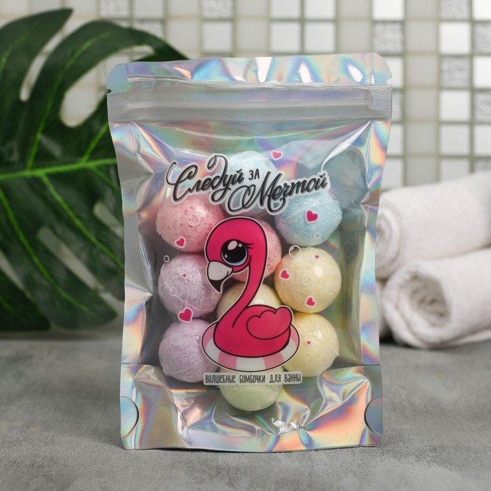 Подарочный набор косметики «Следуй за мечтой», бомбочки для ванны, 10 х 10 г, BEAUTY FOX Подарочный набор косметики «Следуй за мечтой», бомбочки для ванны, 10 х 10 г, BEAUTY FOX