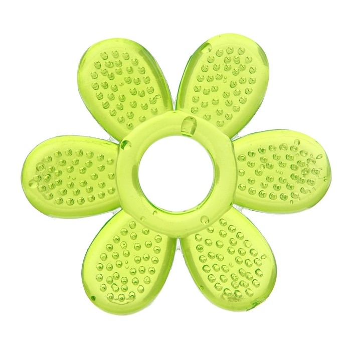 Прорезыватель охлаждающий с водой «Цветочек», цвет МИКС, Крошка Я