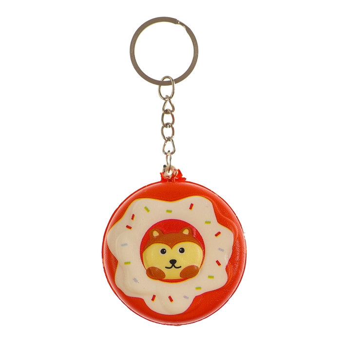 Мялка-сквиш «Зверюшки», на брелоке, цвет МИКС Мялка-сквиш «Зверюшки», на брелоке, цвет МИКС