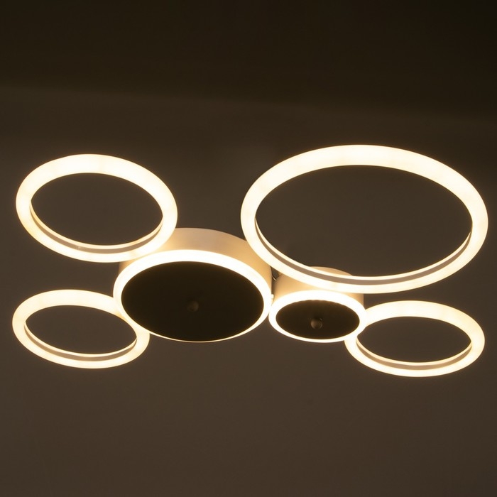 Люстра с ПДУ 2036/4 LED 126Вт белый 60х58х4,5 см BayerLux