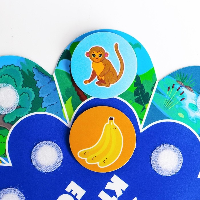 Игра на липучках «Обучающий круг» Игра на липучках «Обучающий круг»