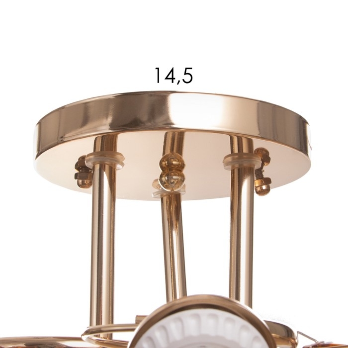 Люстра Люстра "Алана" бп 3х40Вт Е27 Золото МОДЕЛЬ: 2612380