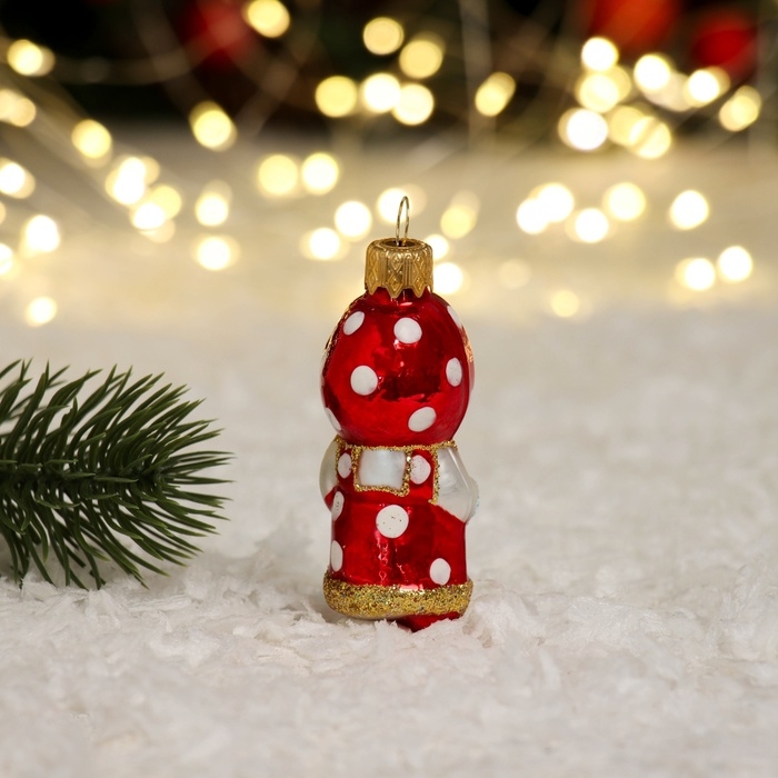 Ёлочное украшение Ёлочное украшение "Девочка" h-8 см