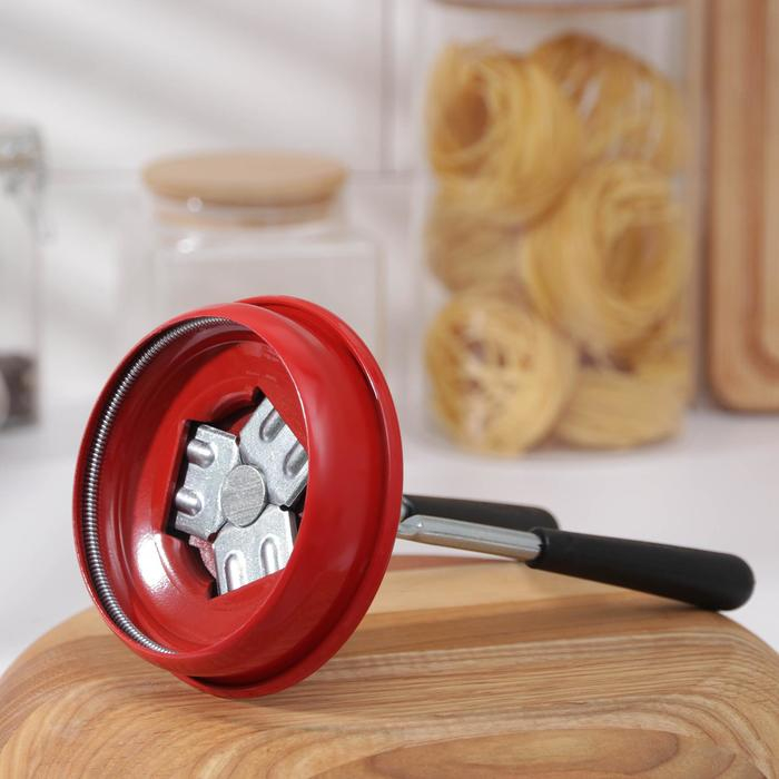 Закаточная машинка «Машенька», автомат, цвет красный Закаточная машинка «Машенька», автомат, цвет красный