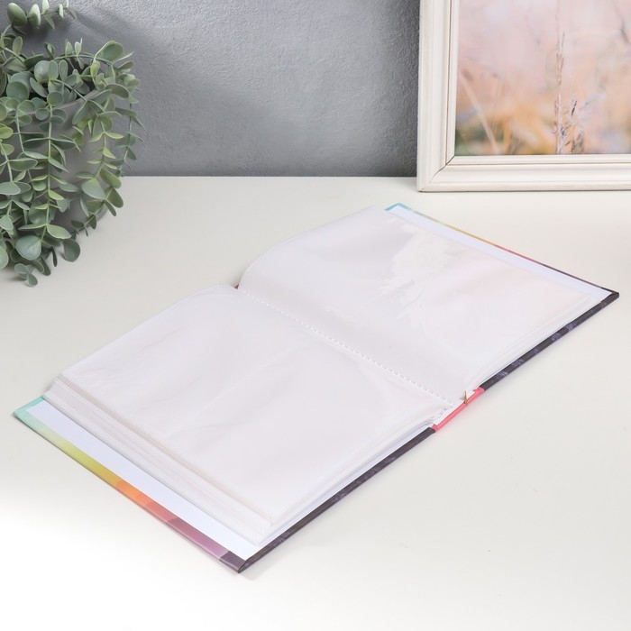 Фотоальбом на 200 фото 10х15 см, пластик. листы Фотоальбом на 200 фото 10х15 см, пластик. листы "elegant landscape" Счастье