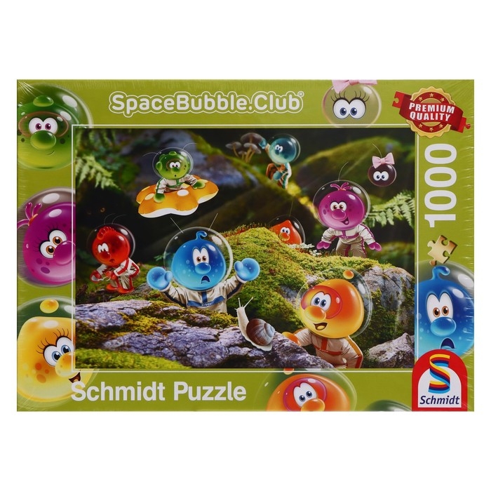 Пазл «Космическое путешествия - посадка в лесу», 1000 элементов