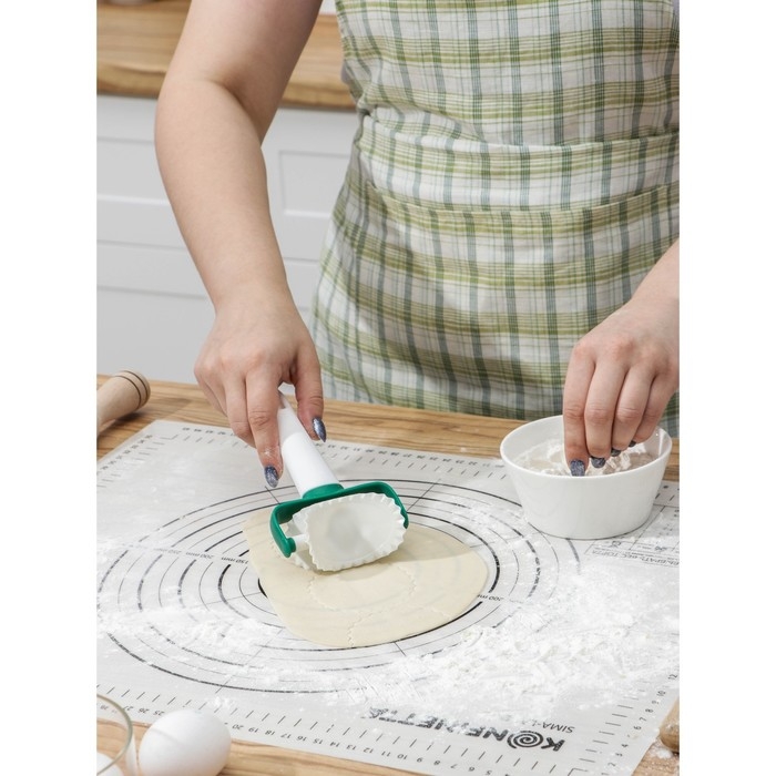 Валик для нарезки из теста KONFINETTA, 16,5×8×4 см, цвет белый Валик для нарезки из теста KONFINETTA, 16,5×8×4 см, цвет белый