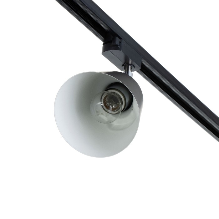 Светильник трековый Светильник трековый "Цилиндр" Е27 40Вт черный 17х12х18см