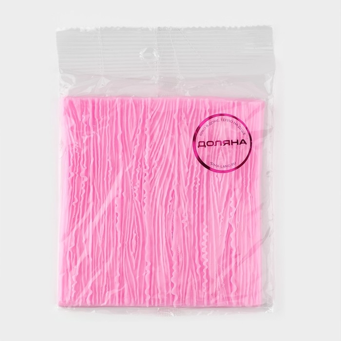 Молд Доляна «Кора дерева», силикон, 10,5×10,3×0,3 см, цвет розовый Молд Доляна «Кора дерева», силикон, 10,5×10,3×0,3 см, цвет розовый
