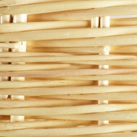 Корзина продуктовая, 52×31×14/45 см, ручное плетение, ива