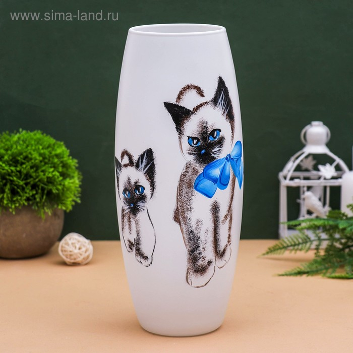 Ваза Ваза "Кошечки" d-7.5см 11х25см