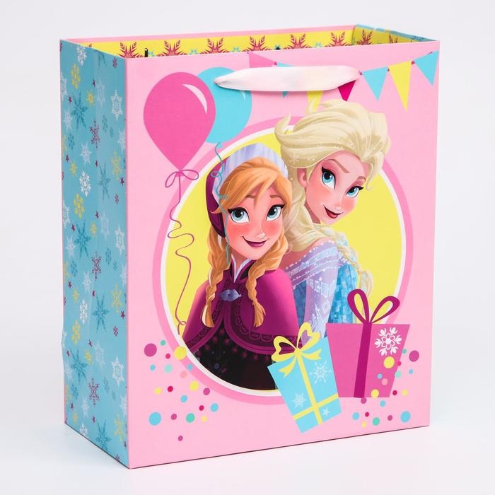 Пакет подарочный, 23х27х11.5 см, упаковка, Холодное сердце Пакет подарочный, 23х27х11.5 см, упаковка, Холодное сердце