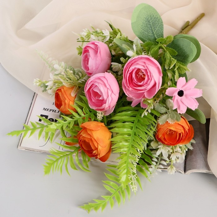 Букет Букет "Пион Жаклин" 30 см, микс