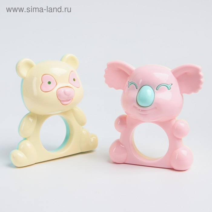 Набор погремушек «Нежность», в сумочке, 6 шт., цвет МИКС, Крошка Я Набор погремушек «Нежность», в сумочке, 6 шт., цвет МИКС, Крошка Я