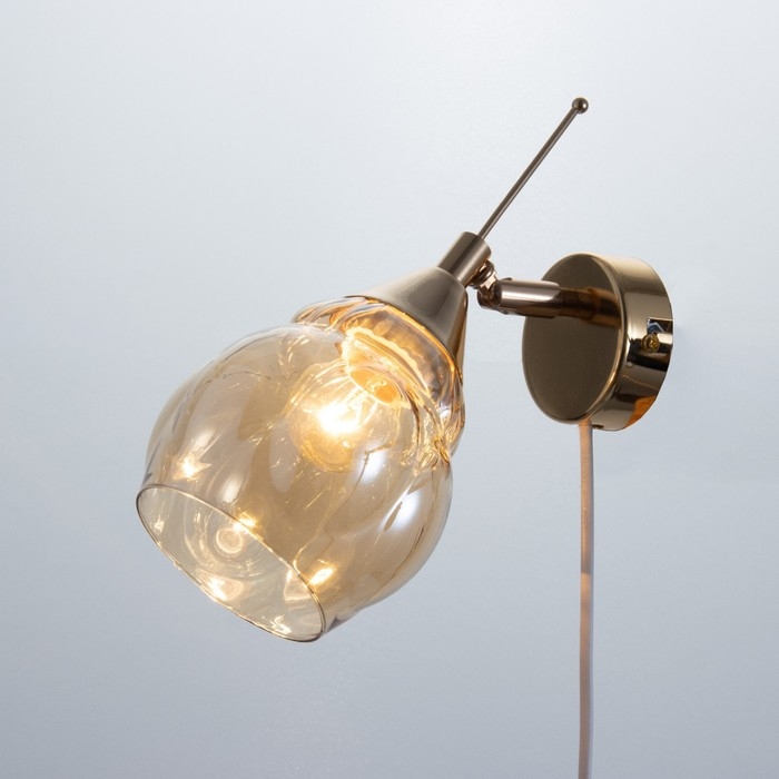 Бра "Авета" Е27 40Вт золото 21х12х18см