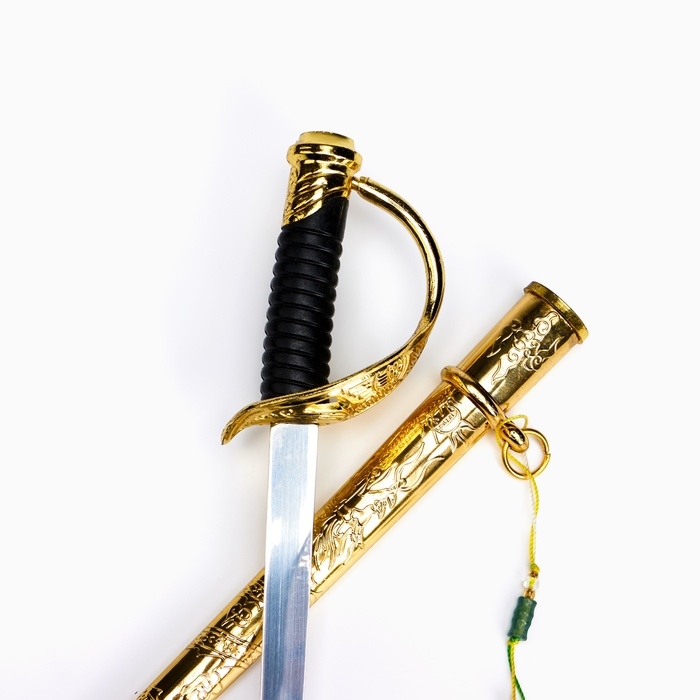 Сувенирное изделие Сабля на подставке, мини, 24см Сувенирное изделие Сабля на подставке, мини, 24см
