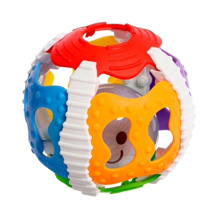 Погремушка детская «Весёлый мячик», свет, звук Погремушка детская «Весёлый мячик», свет, звук