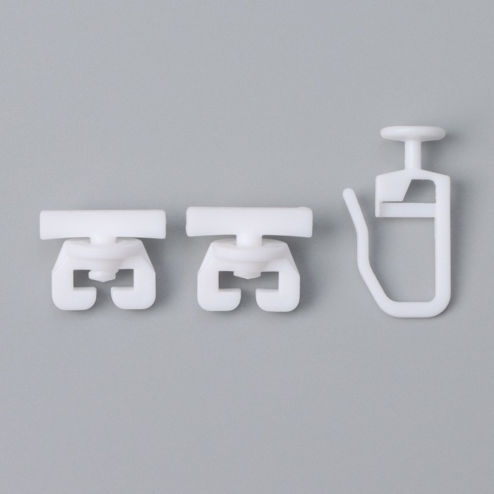 Карниз однорядный, 200 см, цвет белый Карниз однорядный, 200 см, цвет белый