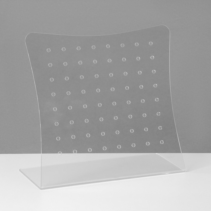 Подставка под серьги на 32 пары, 22×9×21 см, оргстекло 2 мм, В ЗАЩИТНОЙ ПЛЁНКЕ Подставка под серьги на 32 пары, 22×9×21 см, оргстекло 2 мм, В ЗАЩИТНОЙ ПЛЁНКЕ