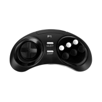 Игровая приставка Sega Retro Genesis Modern Wireless,16 Bit, 2 беспр. джойст.,170 игр,черная