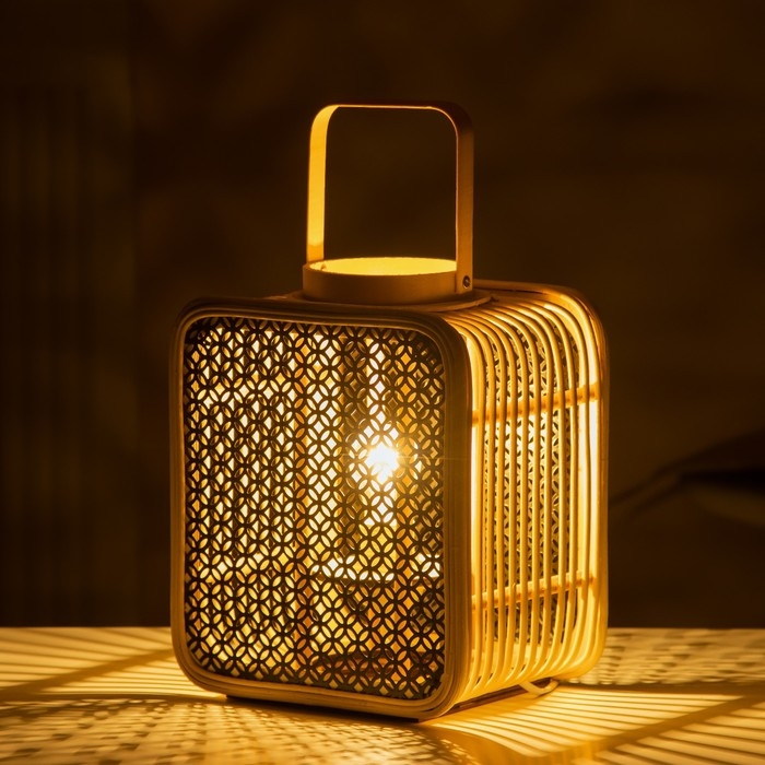 Настольная лампа Настольная лампа "Лиана" 15Вт 24,5х19х31,5 см RISALUX