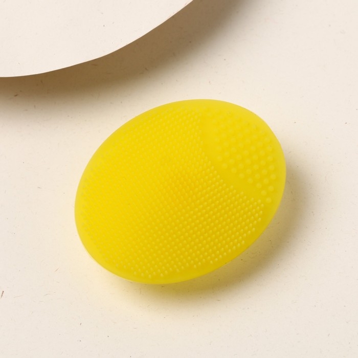 Массажер спонж для умывания, на подложке «Аквопати», 6,5 х 5 см Массажер спонж для умывания, на подложке «Аквопати», 6,5 х 5 см