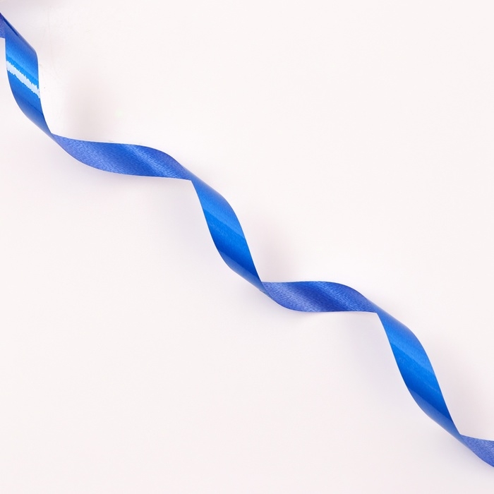 Лента для декора и подарков Лента для декора и подарков "Глянец", 1,2см х 45м, синяя