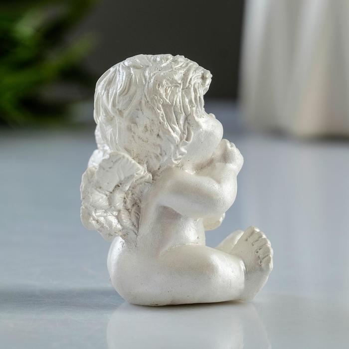 Фигура Фигура "Ангелок" перламутровая, 5х5,5х4см