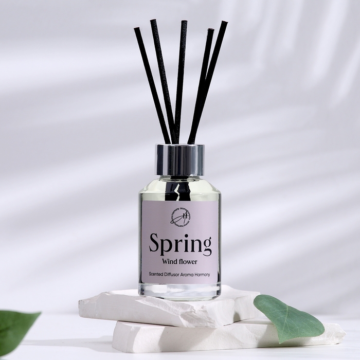 Диффузор ароматический, Диффузор ароматический, "Wind flower", цветок ветра, 60 мл