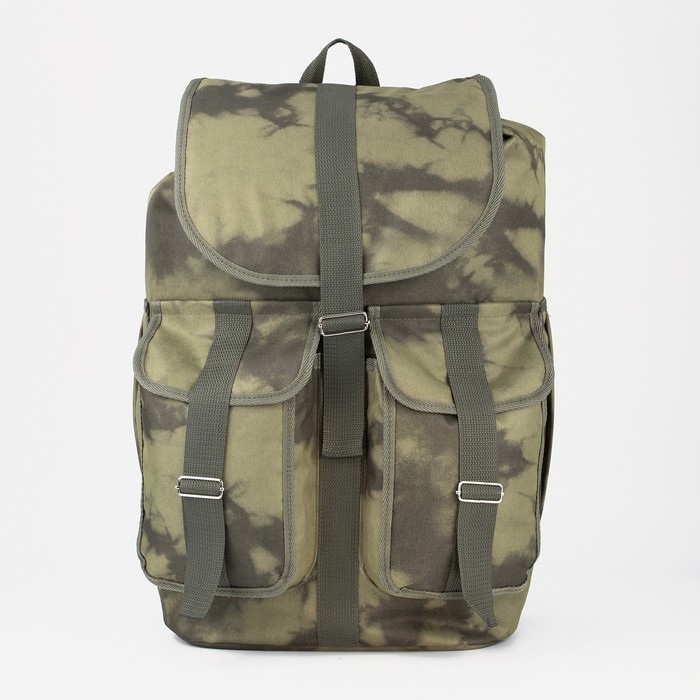 Рюкзак туристический, 55 л, отдел на шнурке, 4 наружных кармана, «ЗФТС», цвет хаки Рюкзак туристический, 55 л, отдел на шнурке, 4 наружных кармана, «ЗФТС», цвет хаки