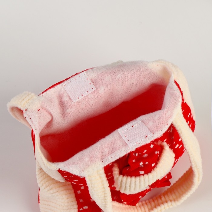 Новый год! Сумка для подарков «Снеговик»