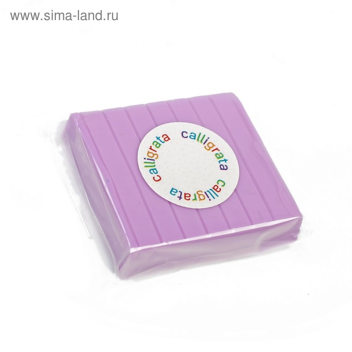 Полимерная глина Calligrata 50 г, сиреневая Полимерная глина Calligrata 50 г, сиреневая
