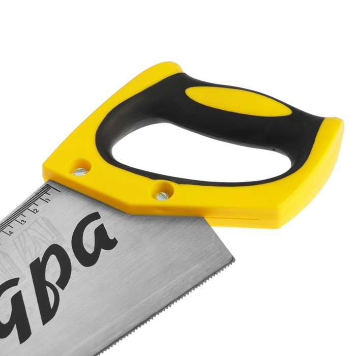 Ножовка ТУНДРА по ламинату, зуб каленый универсальный, 14-15 TPI, 350 мм Ножовка ТУНДРА по ламинату, зуб каленый универсальный, 14-15 TPI, 350 мм