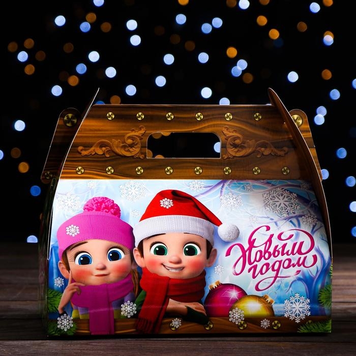 Подарочная коробка Подарочная коробка "Сундучок чудес", 26 х 13 х 24 см